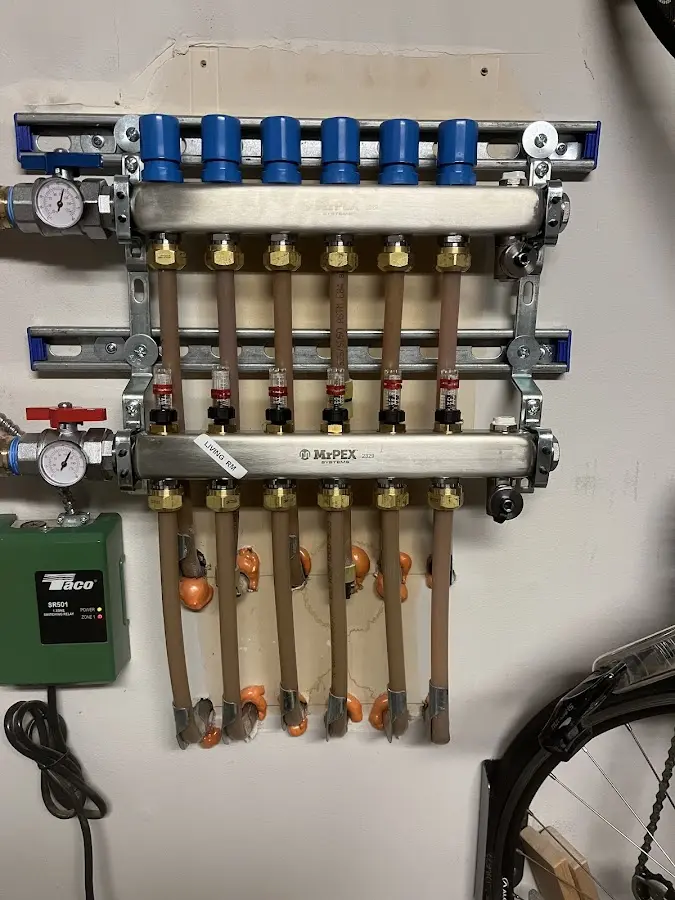 Plumber performing Leak Detection at a residential property in Sequim